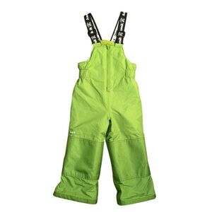 Kamik Lime Green Snow Bib Pants